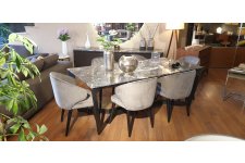 Longhi Dining Room/ Marble Table